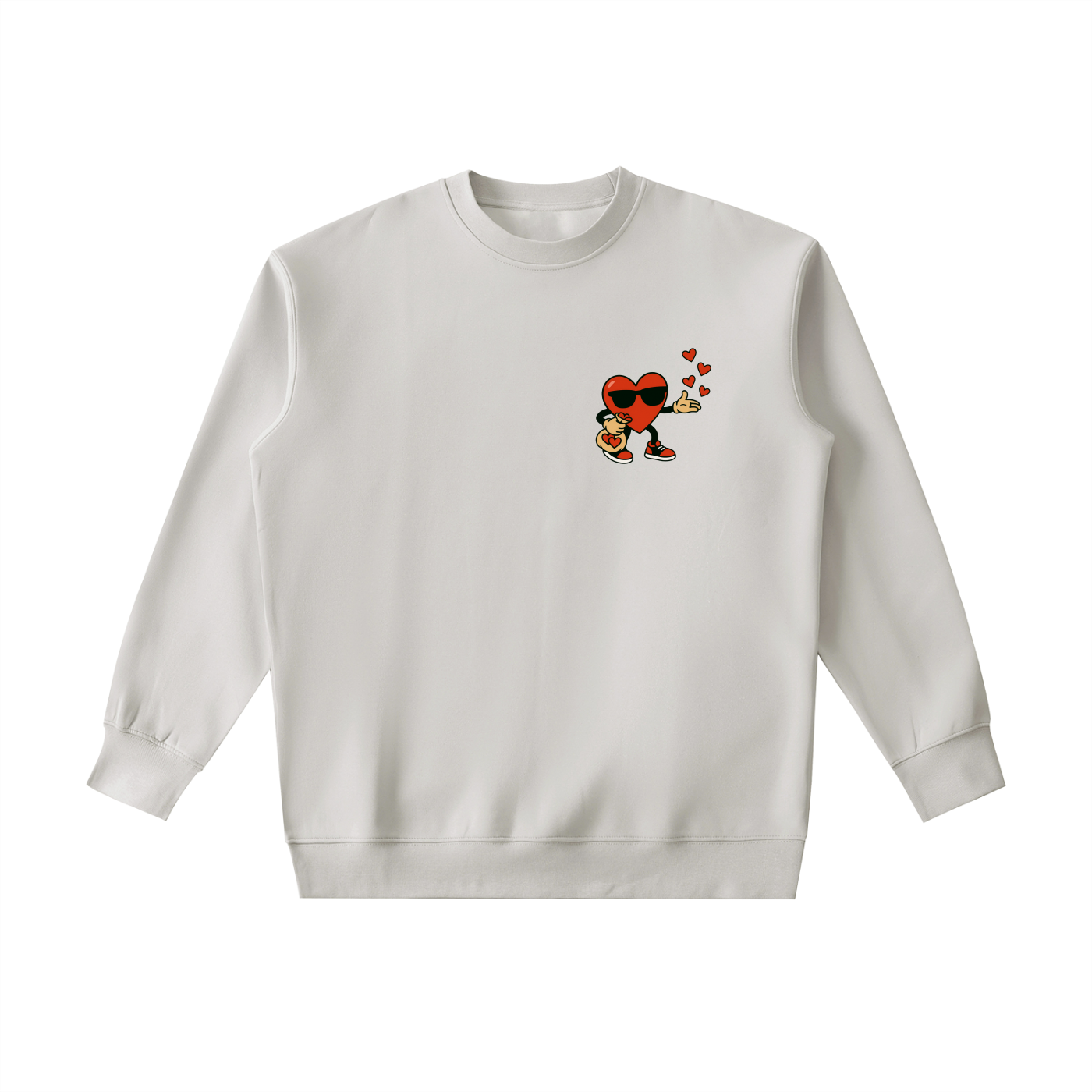 Throw Hearts not Hands Sweatshirt
