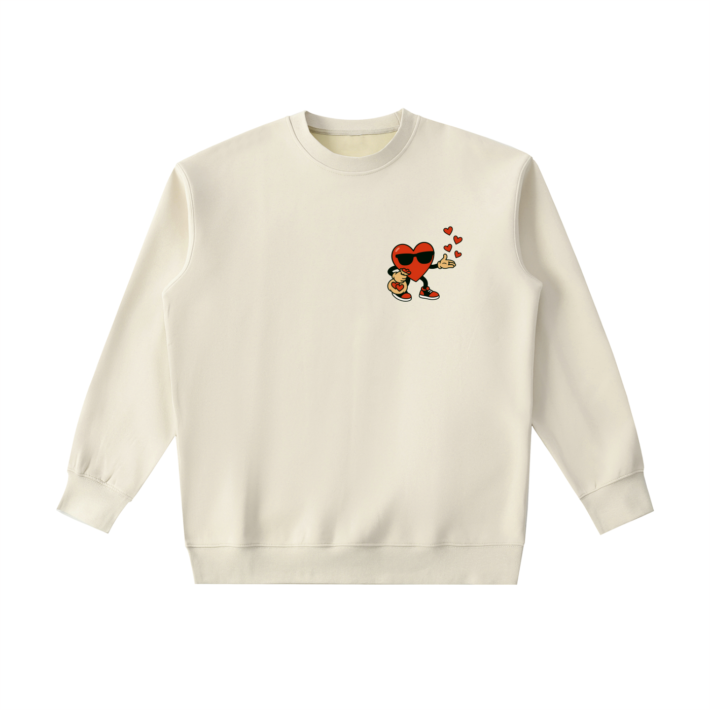 Throw Hearts not Hands Sweatshirt
